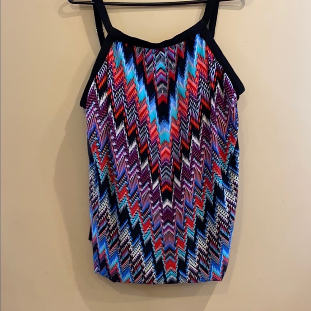 Swim tank top